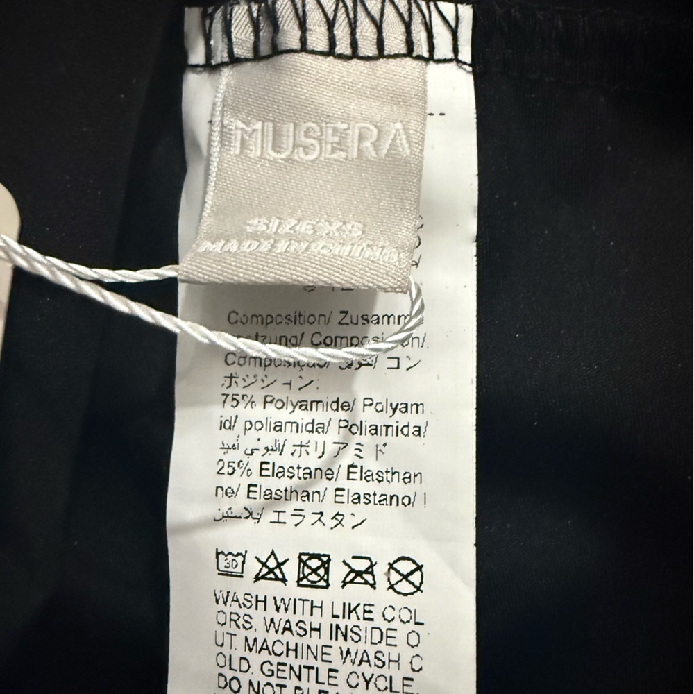Musera Sport Black Mini Skort NWT Size XS High Waist Athletic Tennis Skirt - Picture 5 of 5
